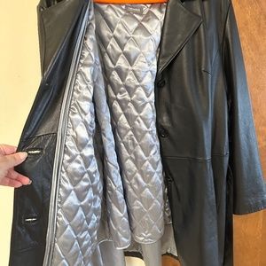Women Wilsons Leather Thinsulate XL Car Coat